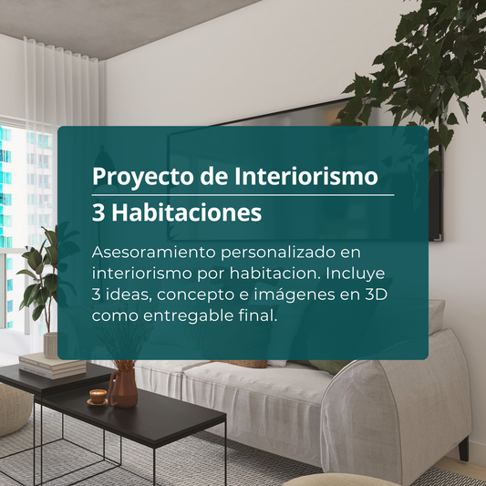 Proyecto de Interiorismo | 3 Habitaciones