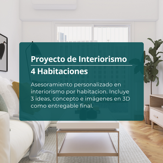 Proyecto de Interiorismo | 4 Habitaciones