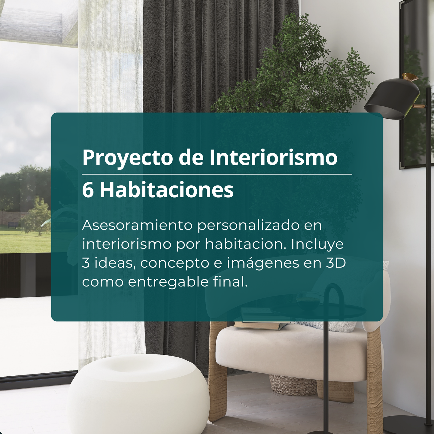 Proyecto de Interiorismo | 6 Habitaciones