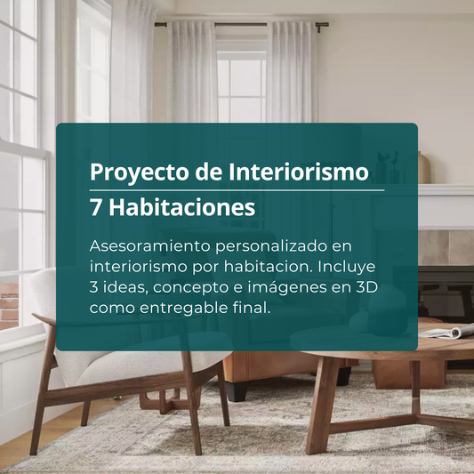 Proyecto de Interiorismo | 7 Habitaciones