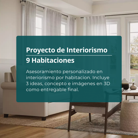 Proyecto de Interiorismo | 9 Habitaciones