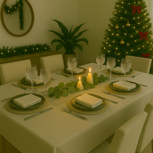 Mesa de Navidad Clásica